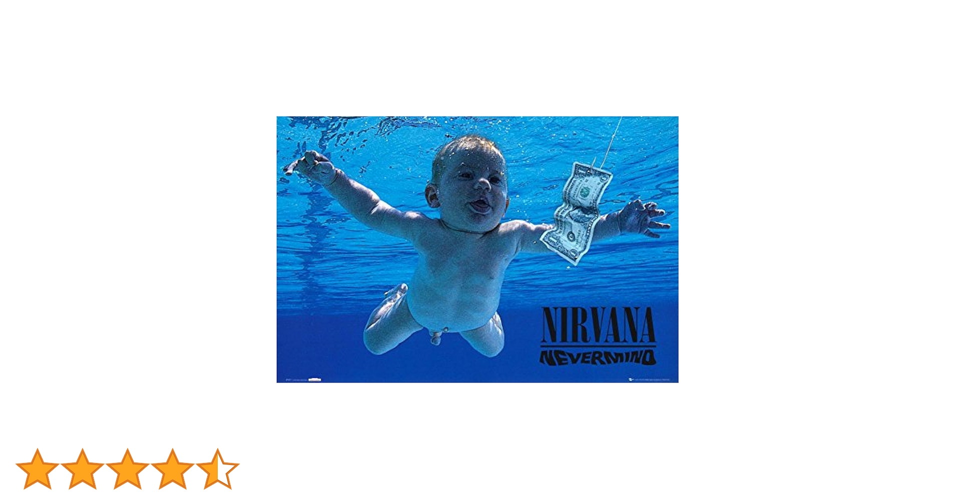 ミュージシャン Nirvana-Nevermind Poster Kurt Cobain Nirvana Nevermind Music Poster - 24x36 : Amazon
